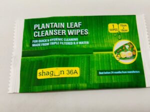 Plantain Wipes